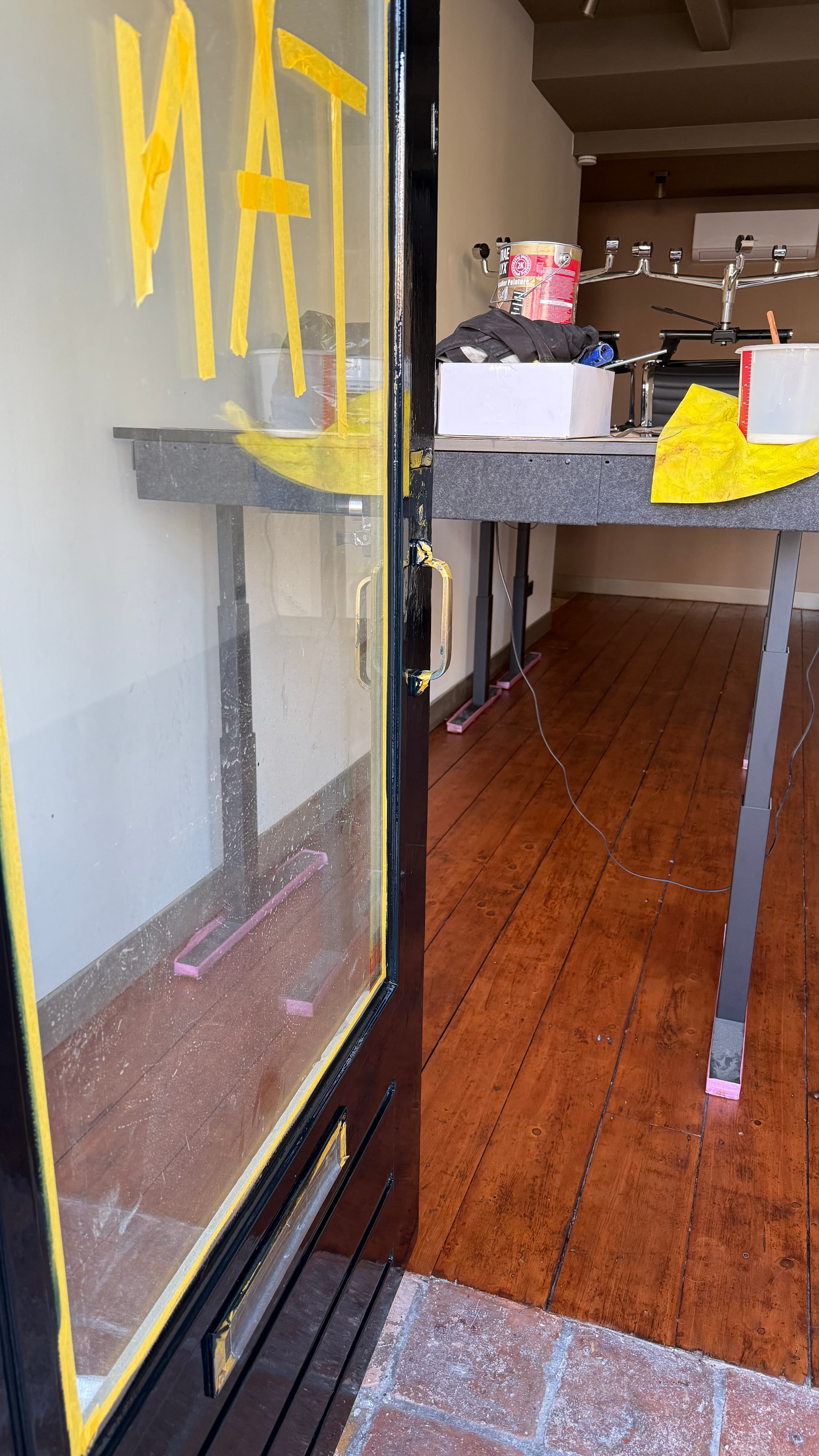 Renovatieschilderwerk aan het Zuiderdiep, foto 7