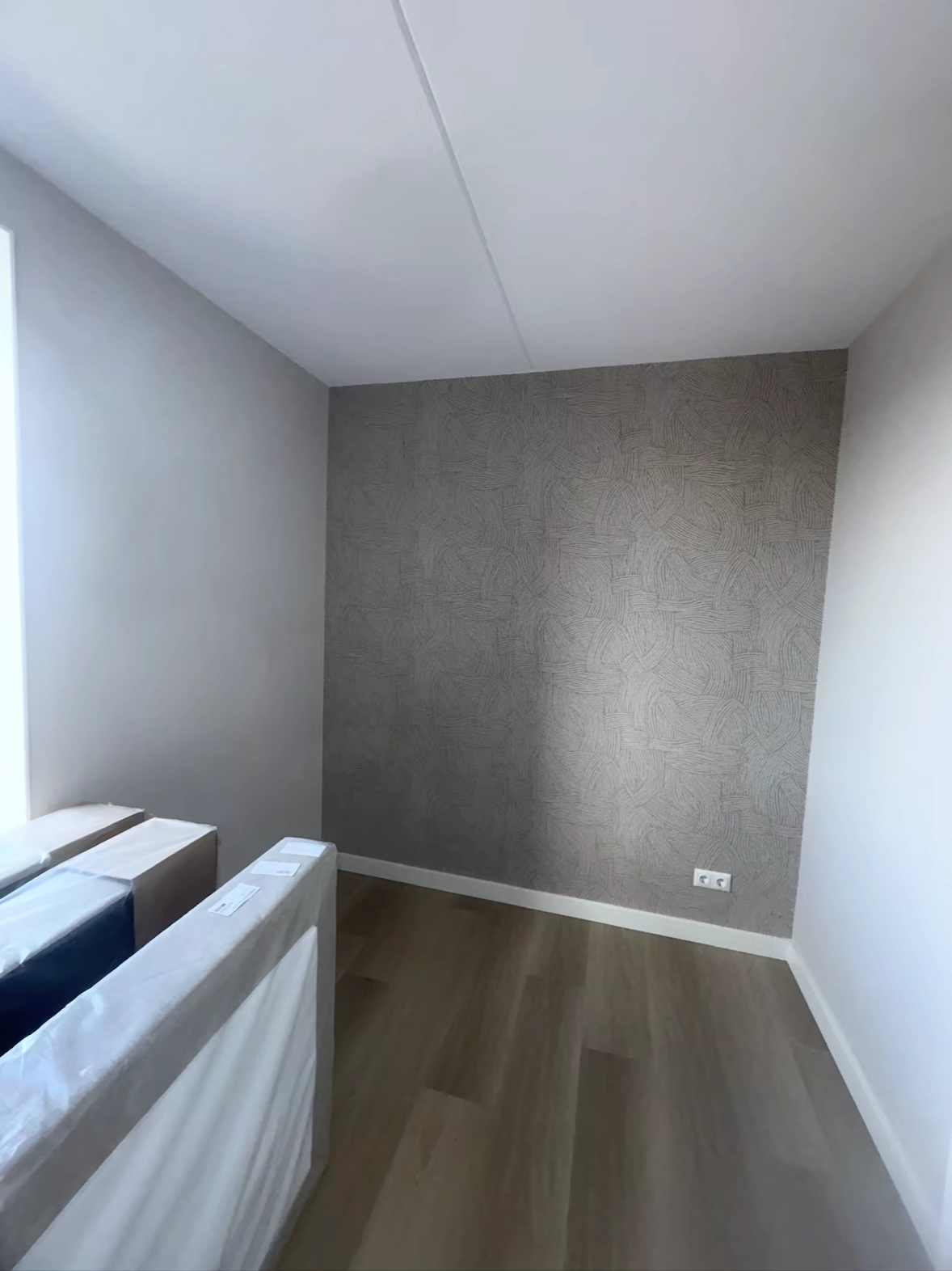 Wandafwerking nieuwbouwwoning in Sneek, foto 3