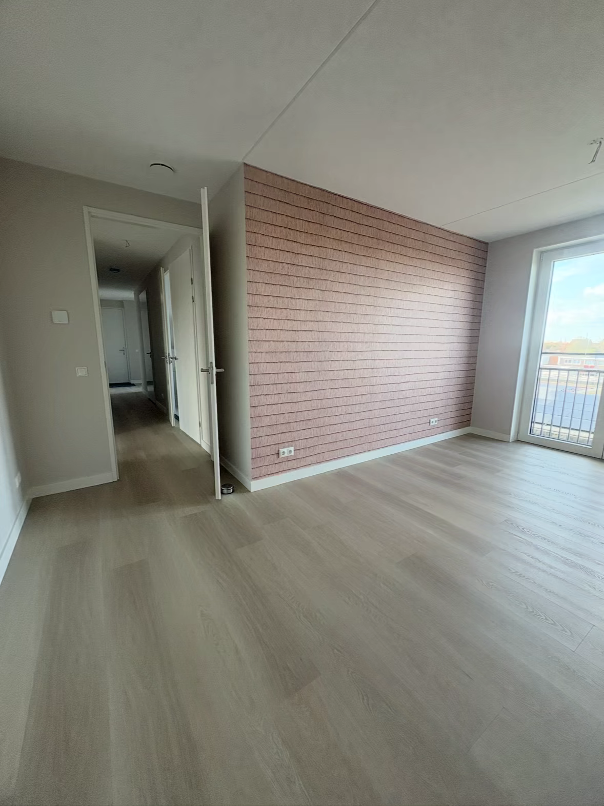 Wandafwerking nieuwbouwwoning in Sneek