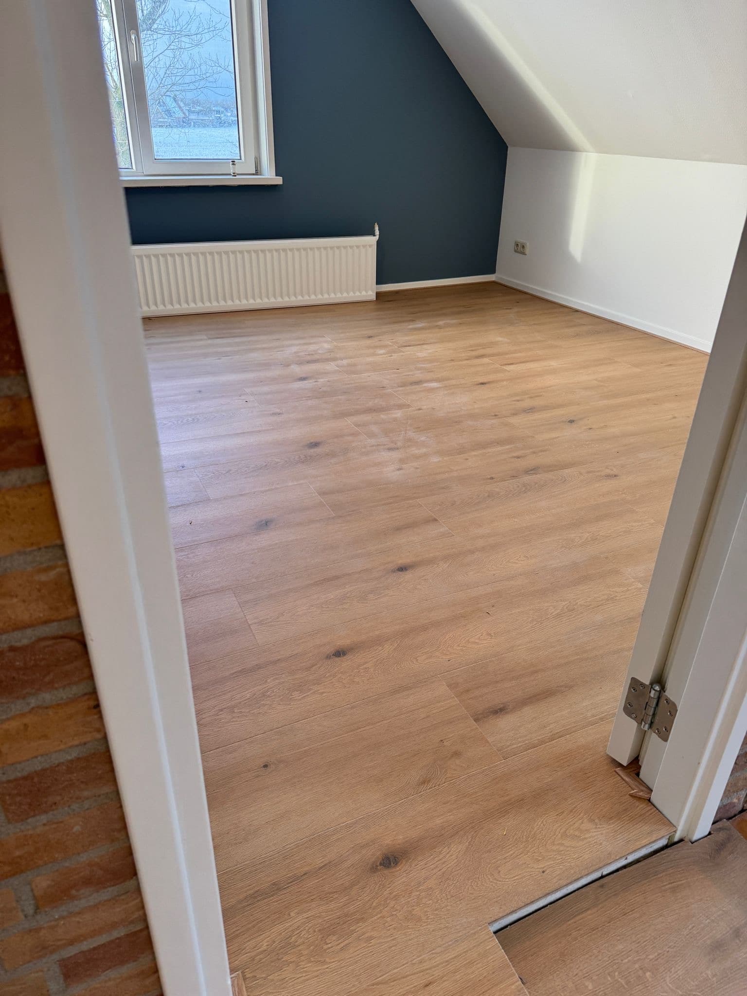 Glasvlies en wandafwerking in Wanswert, foto 6