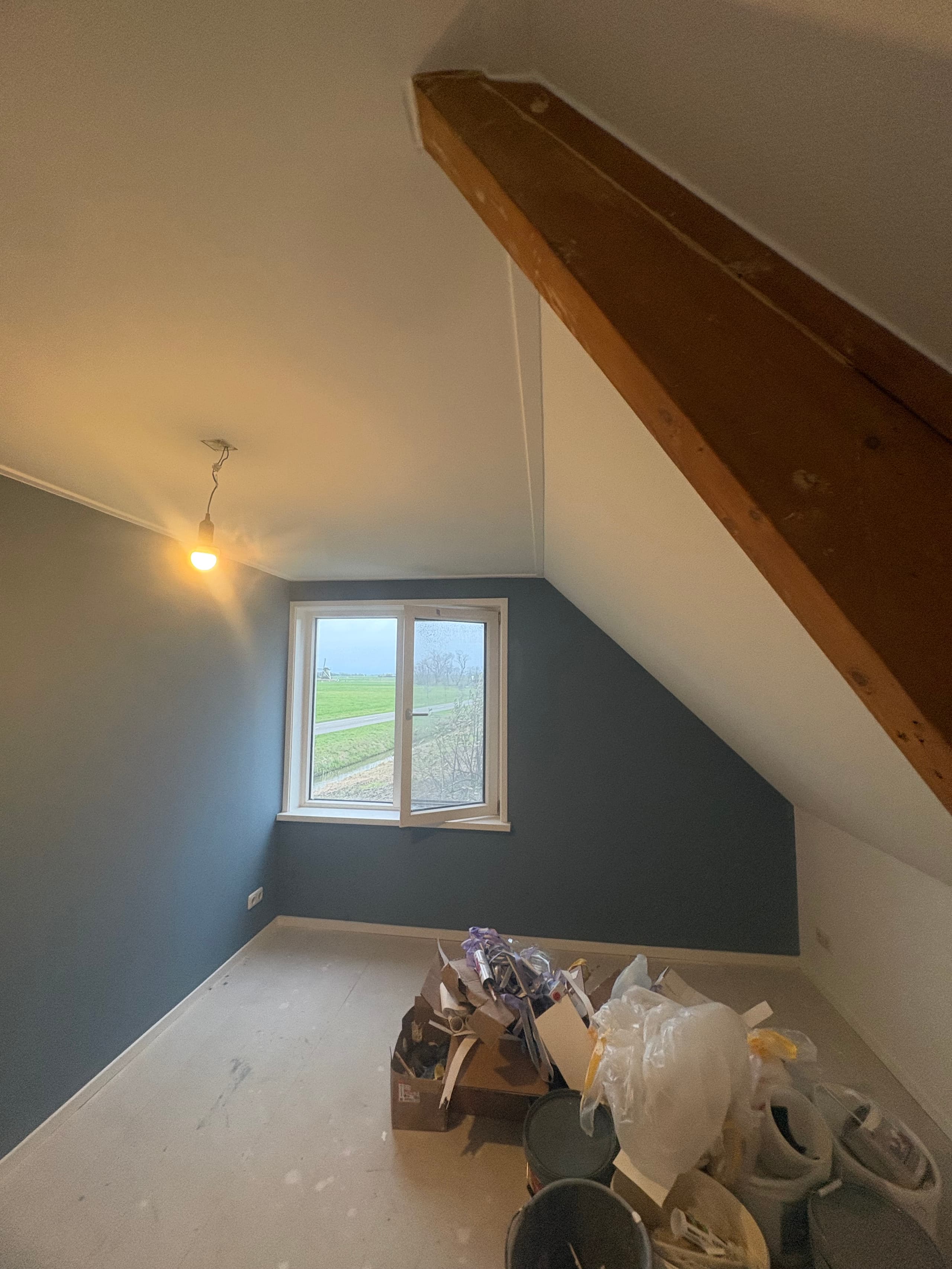 Glasvlies en wandafwerking in Wanswert, foto 8